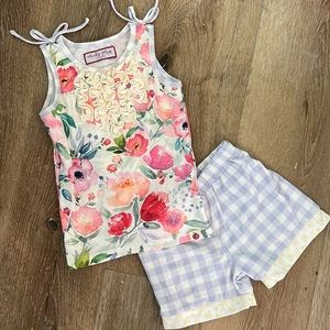 Cheeky Plum Lounge wear Set 4T